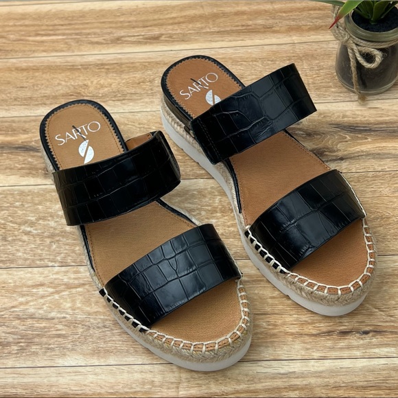 Franco Sarto Shoes - Franco Sarto Cappy Wedge Slide Sandal sz 6
